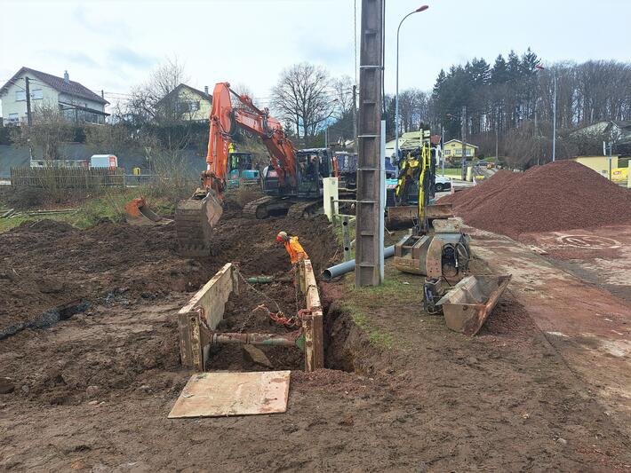 TRAVAUX DE VOIRIE À CHANTRAINE